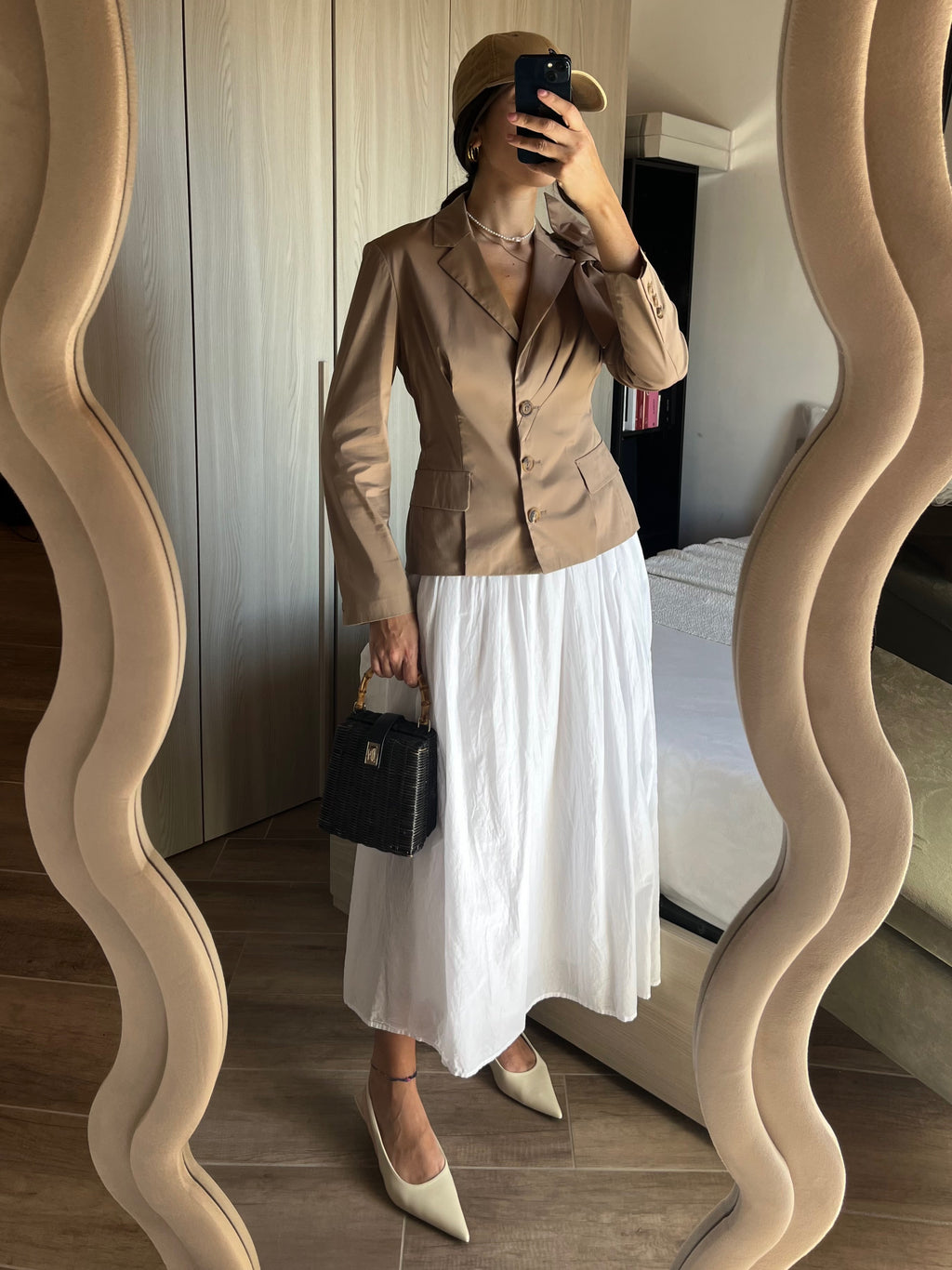 Blazer Sculpt Prada Archivio 2009 in Cotone