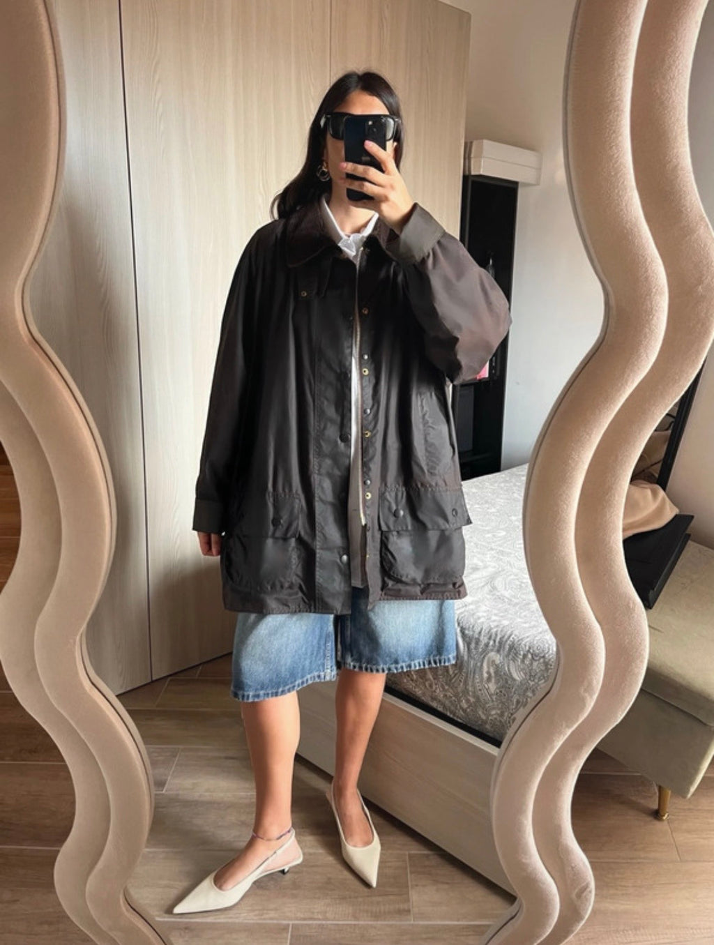 Iconic Barbour Giacca Cerata