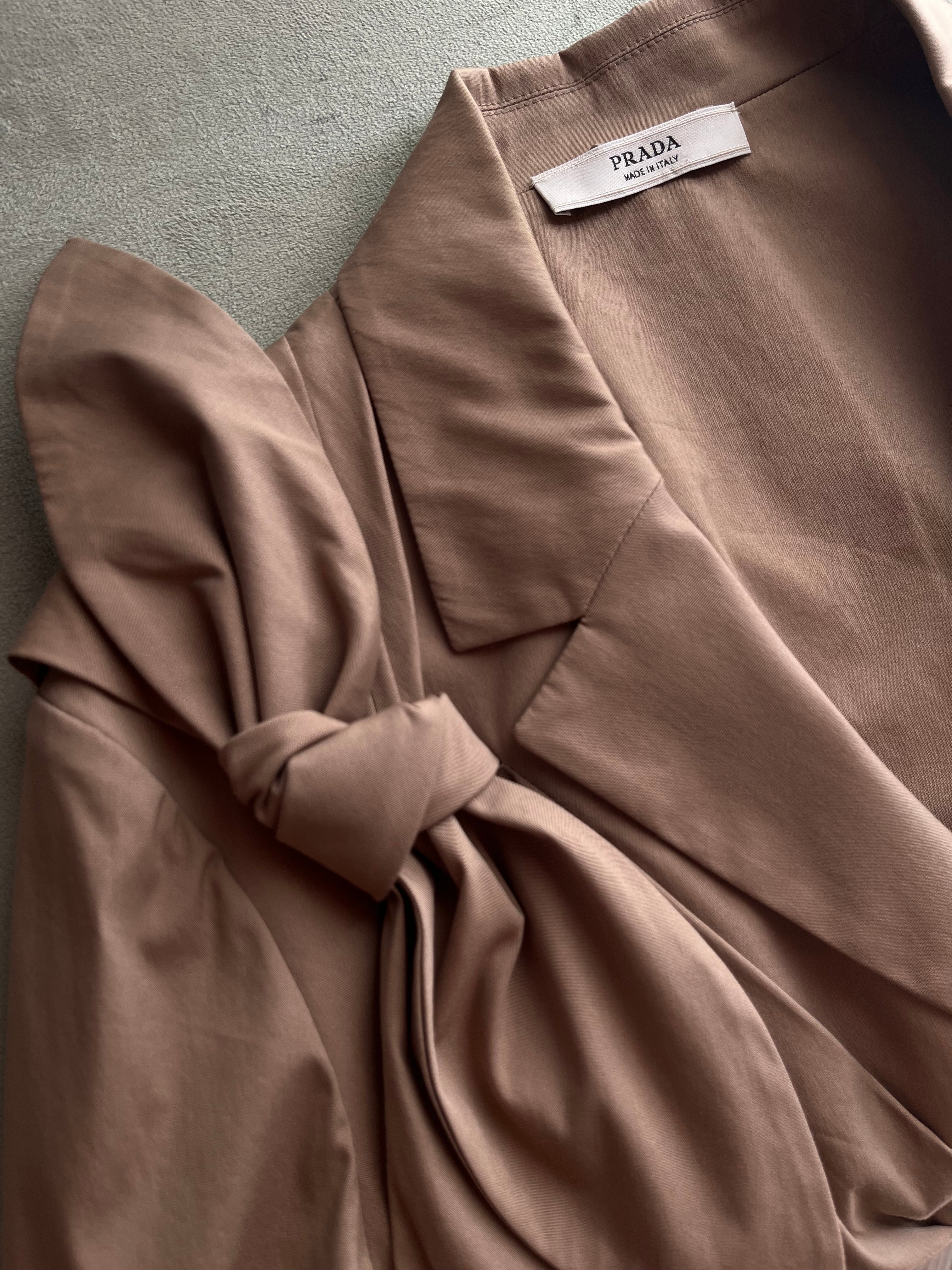 Blazer Sculpt Prada Archivio 2009 in Cotone