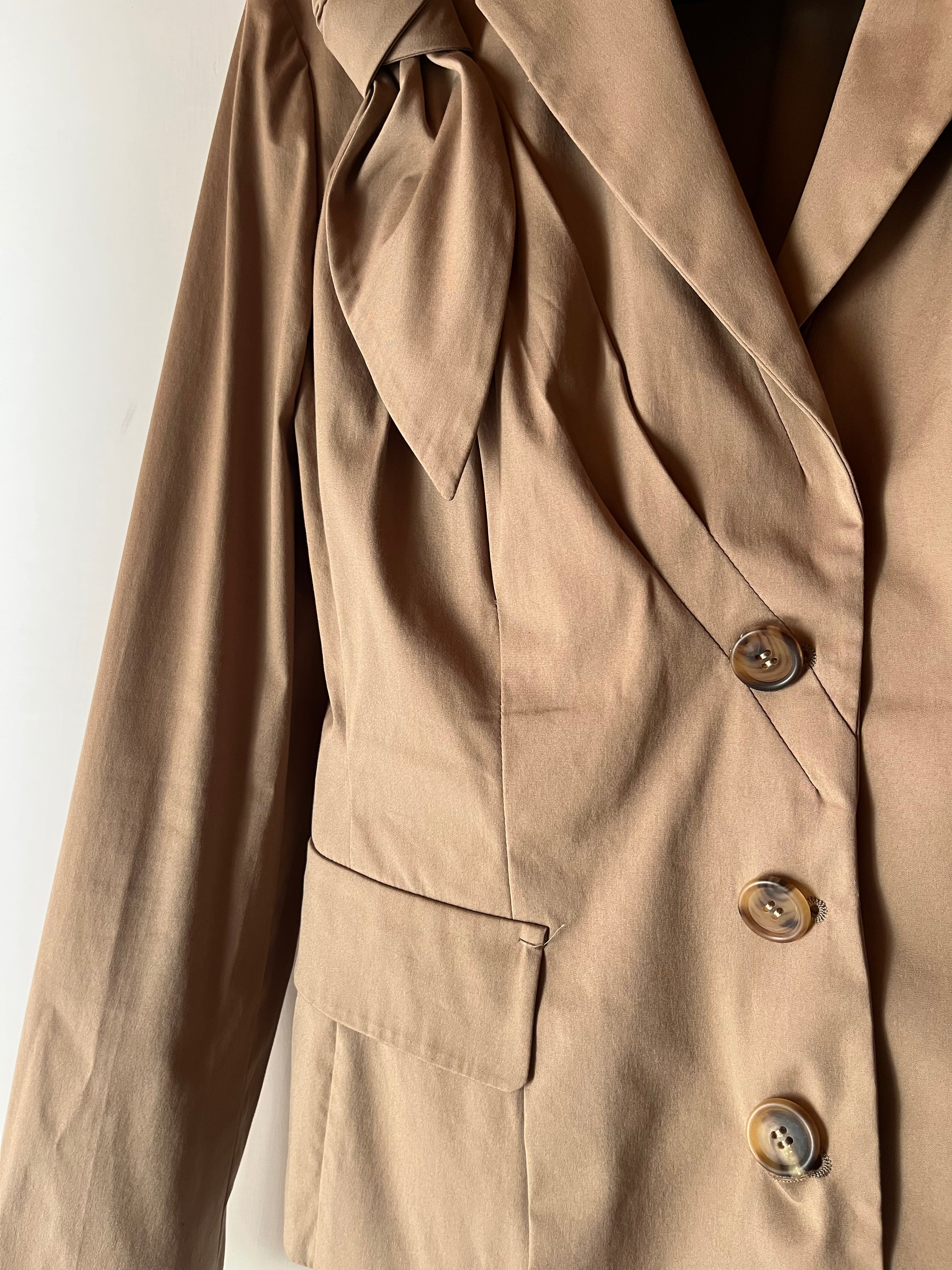 Blazer Sculpt Prada Archivio 2009 in Cotone