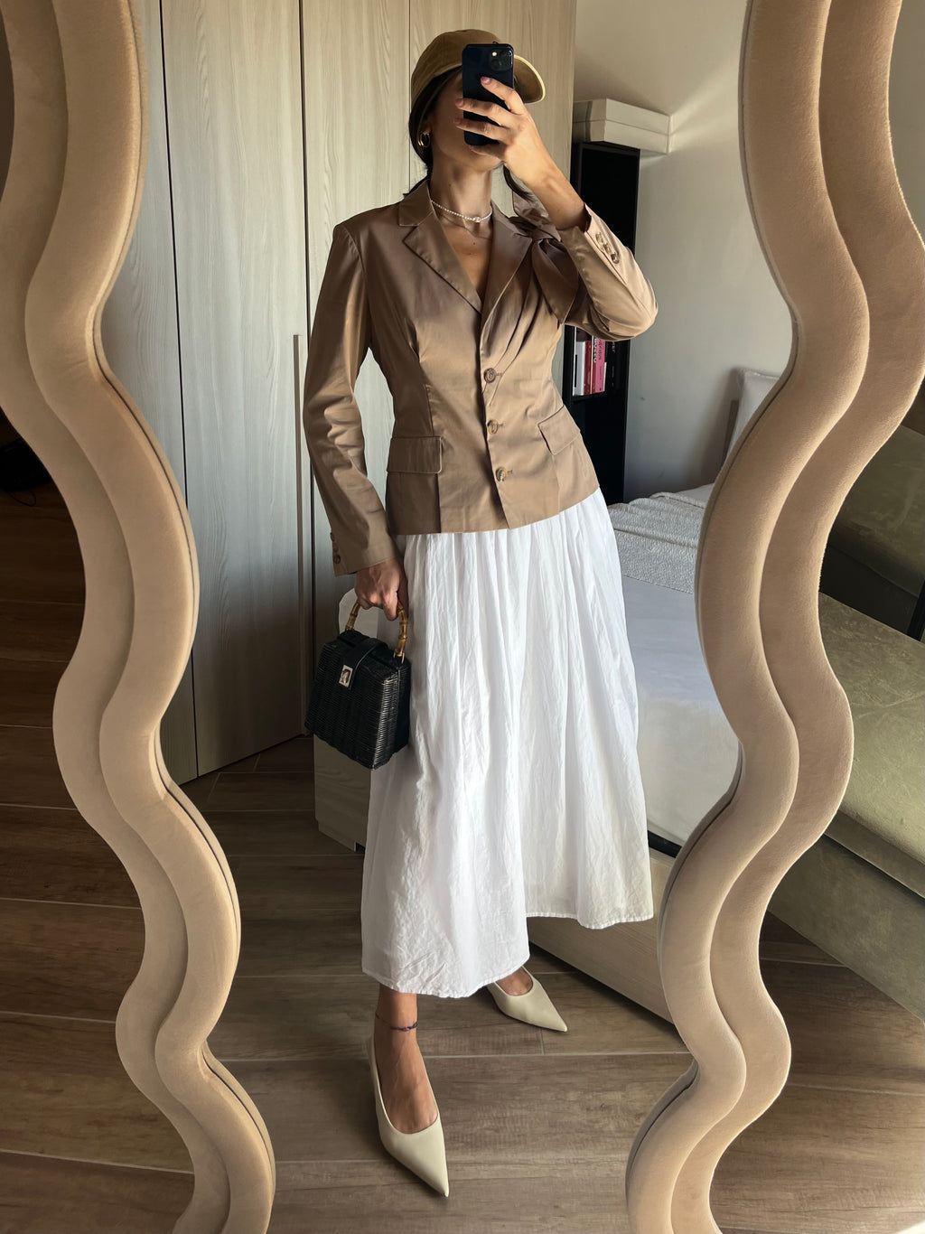 Blazer Sculpt Prada Archivio 2009 in Cotone