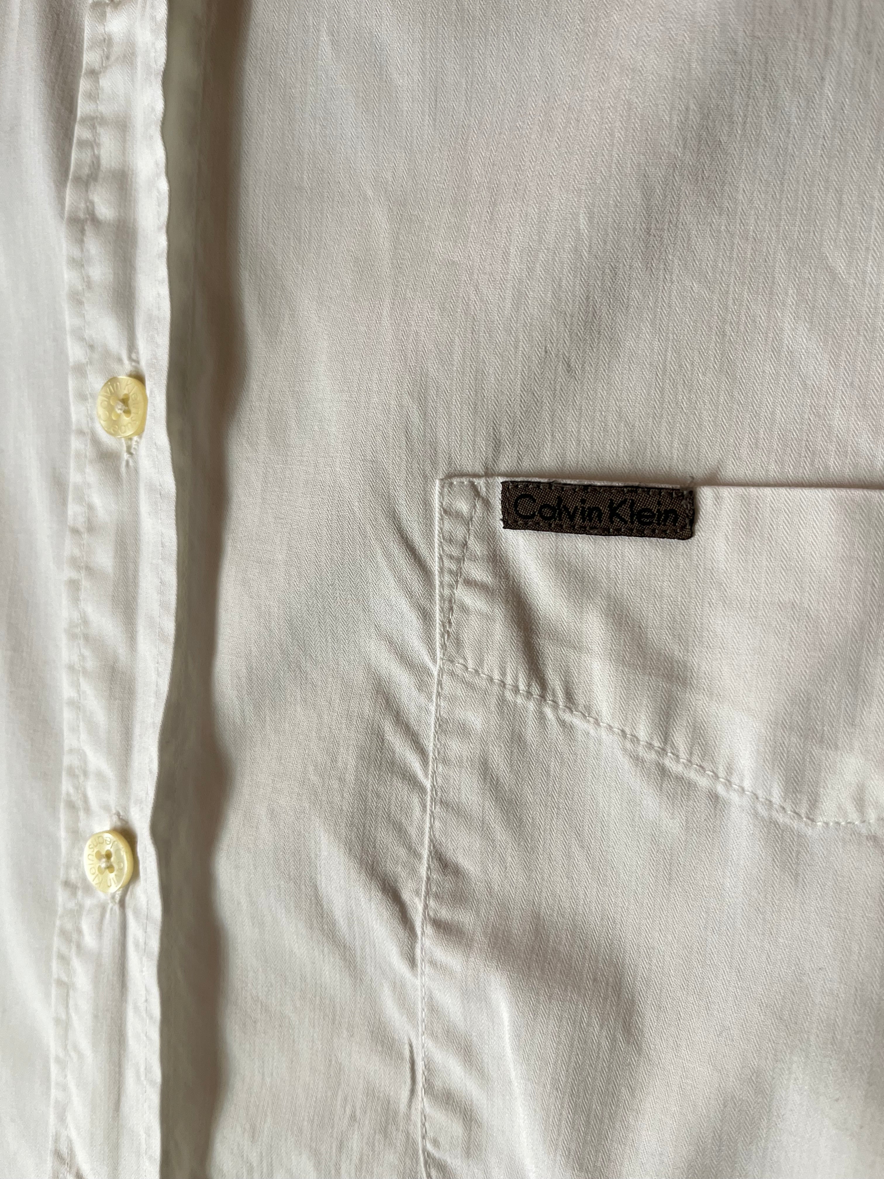 Calvin Klein shirt in Cotone bianco