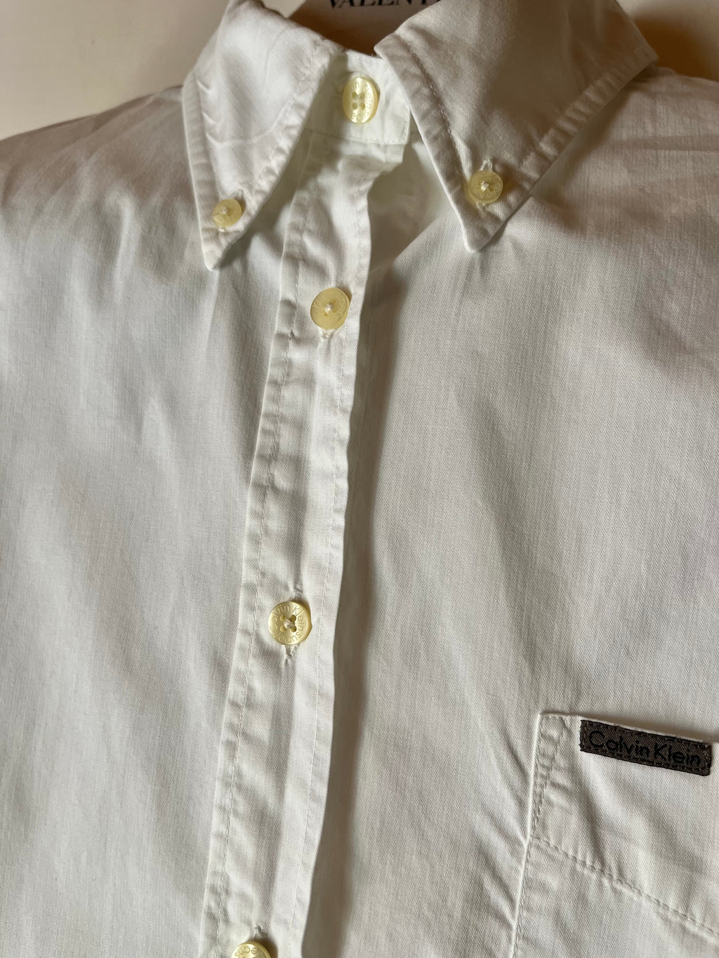 Calvin Klein shirt in Cotone bianco