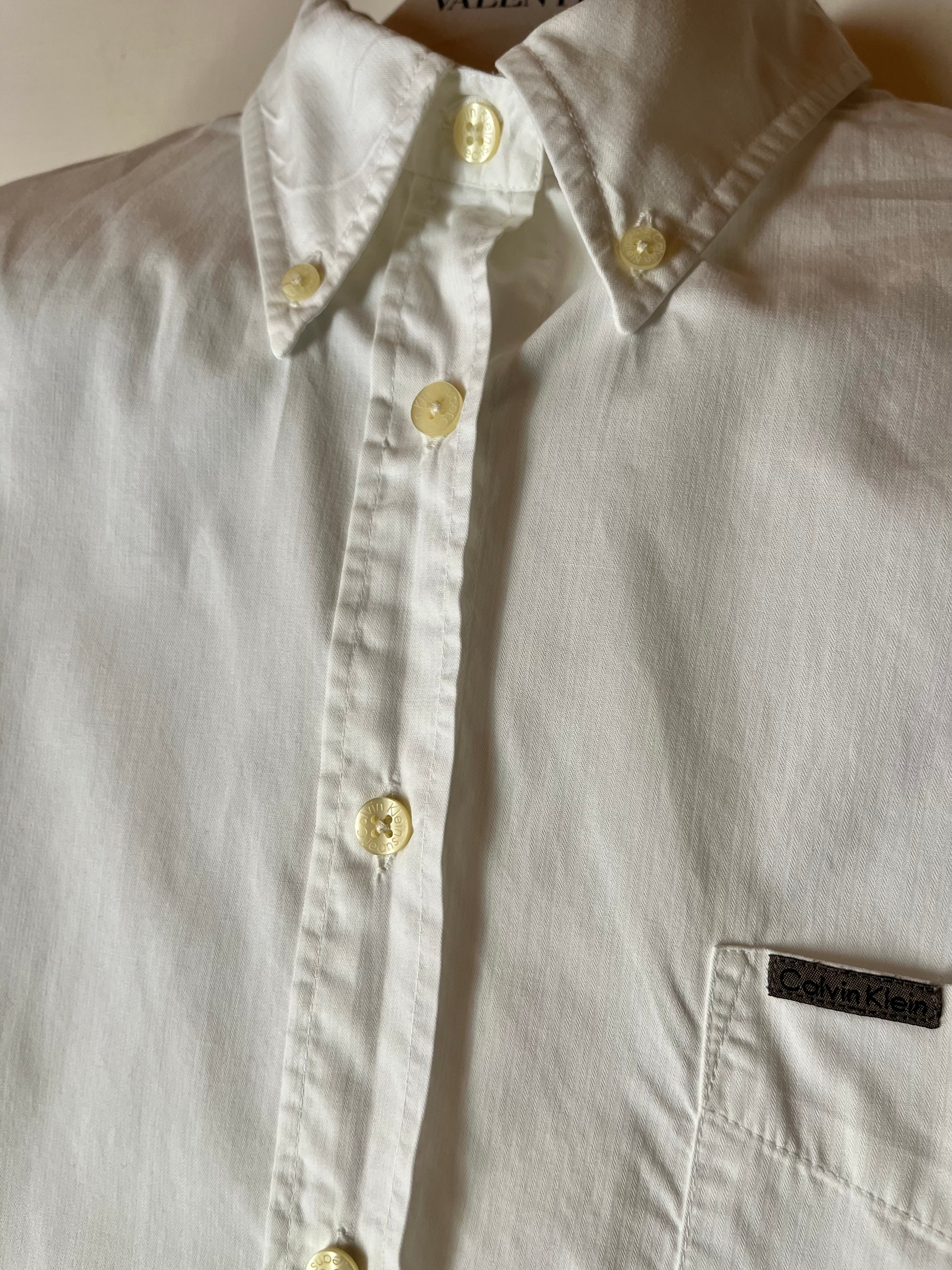 Calvin Klein shirt in Cotone bianco