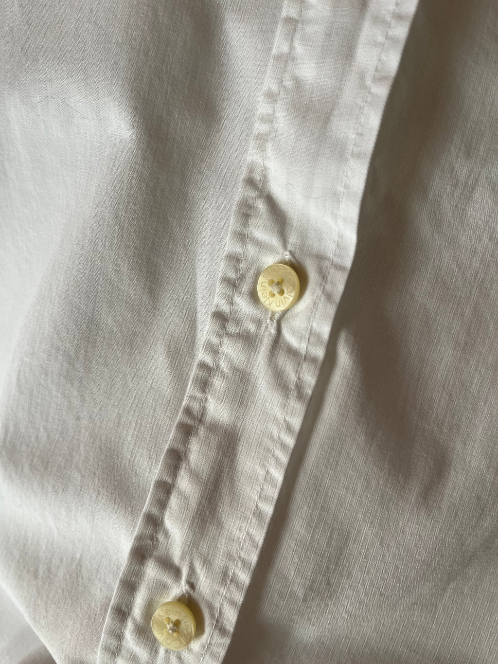 Calvin Klein shirt in Cotone bianco