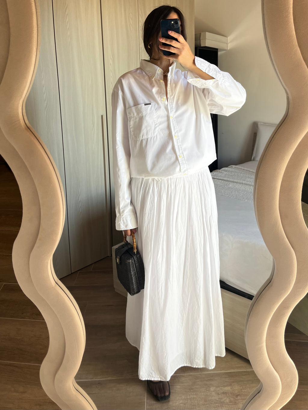 Calvin Klein shirt in Cotone bianco