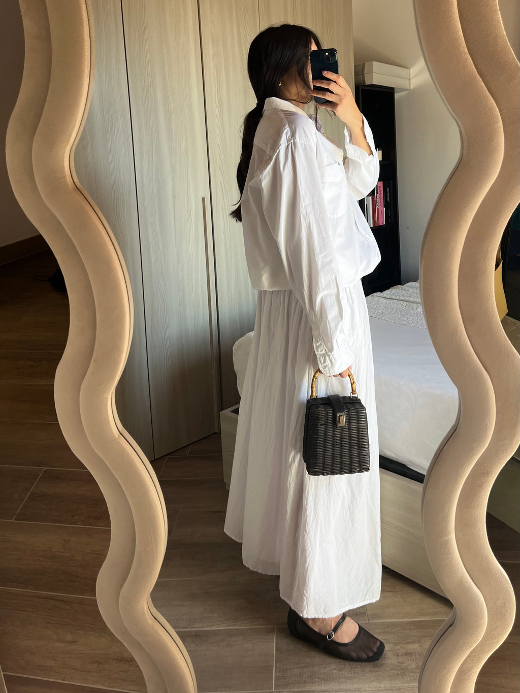 Calvin Klein shirt in Cotone bianco