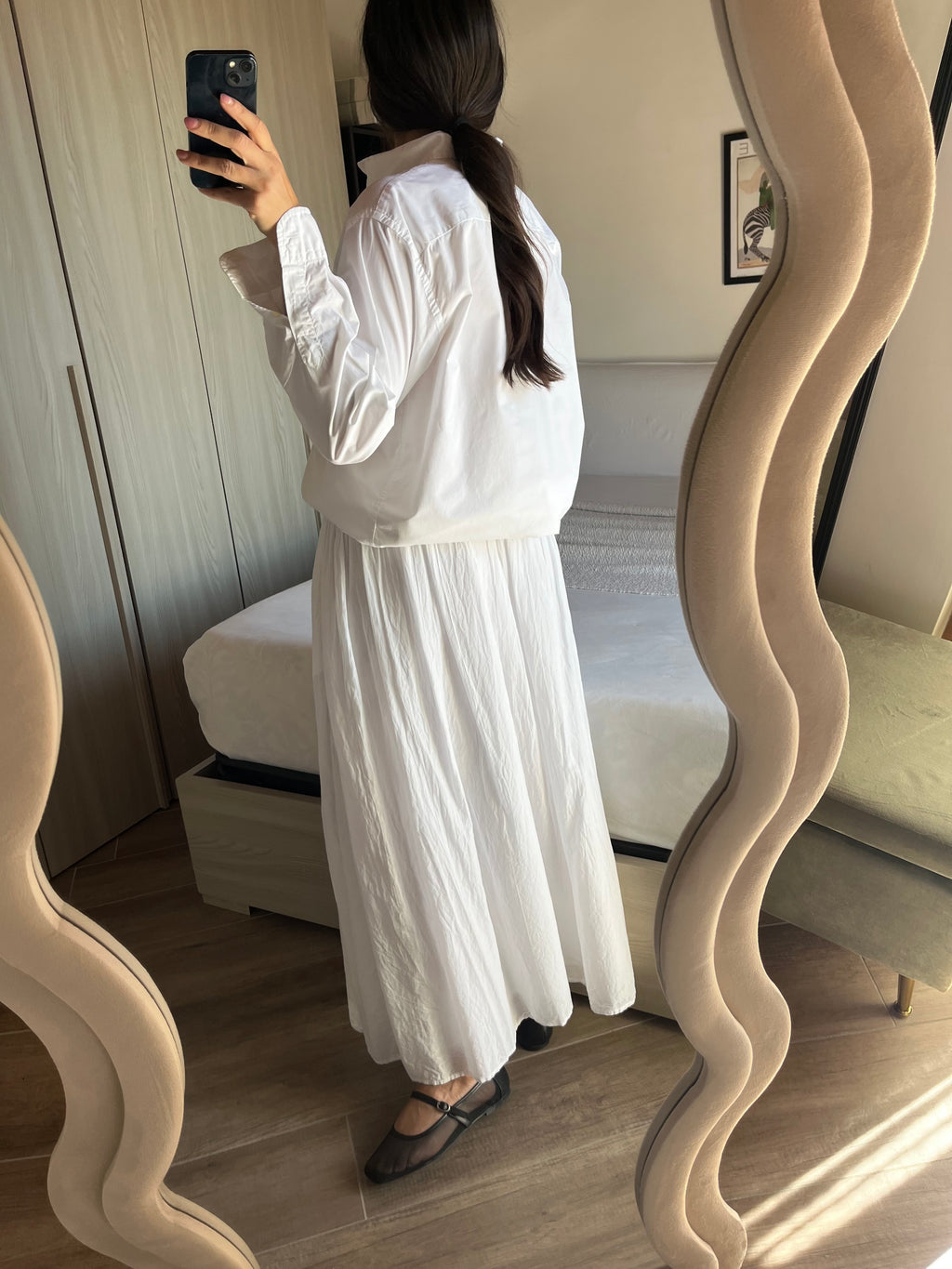Calvin Klein shirt in Cotone bianco