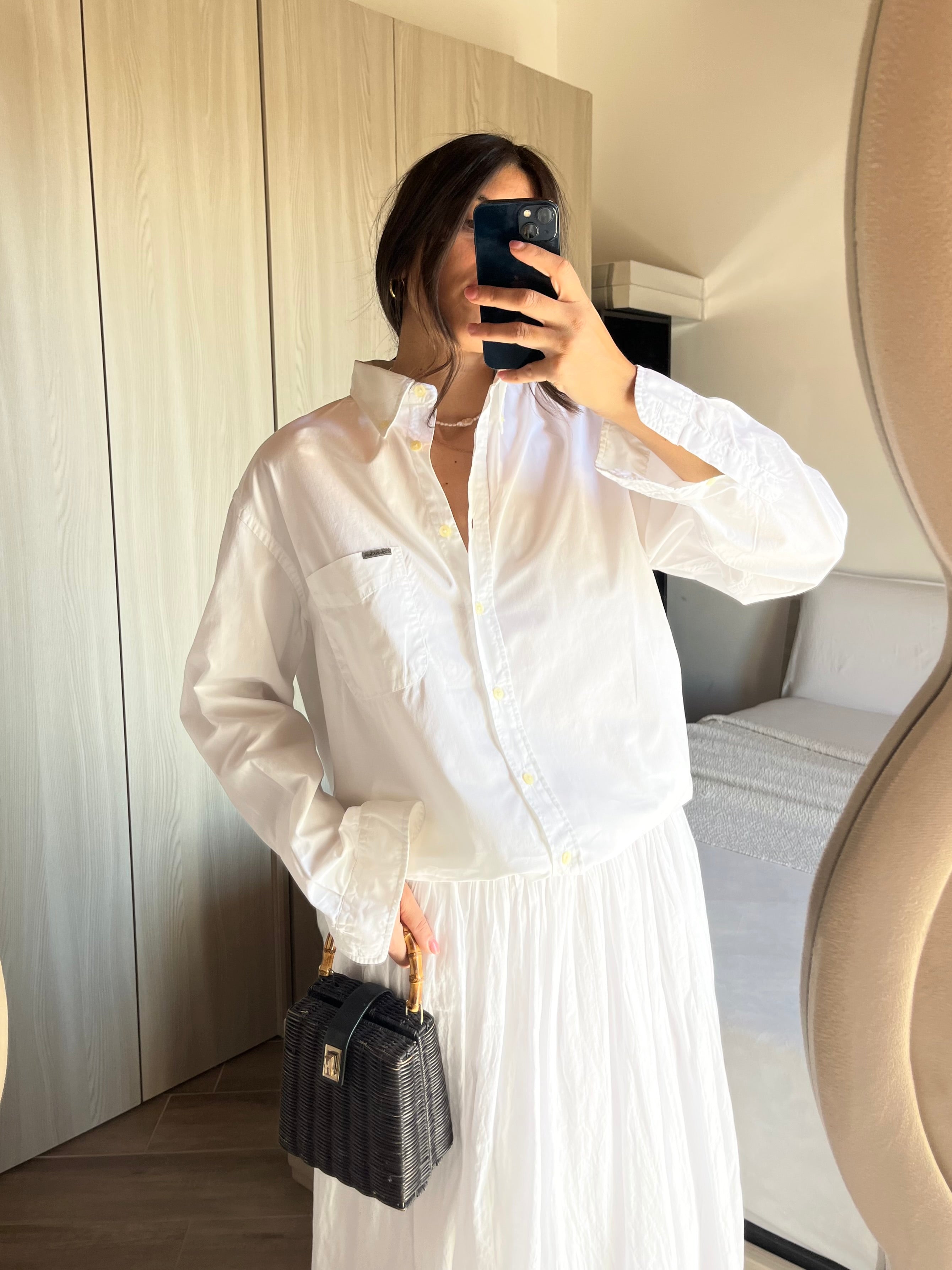 Calvin Klein shirt in Cotone bianco