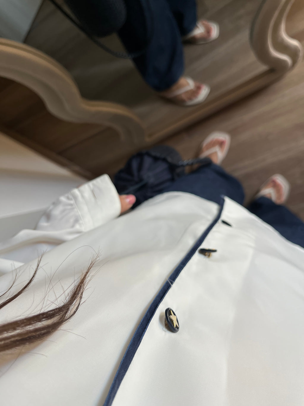Camicia Marines Style  in Viscosa Made in Italy