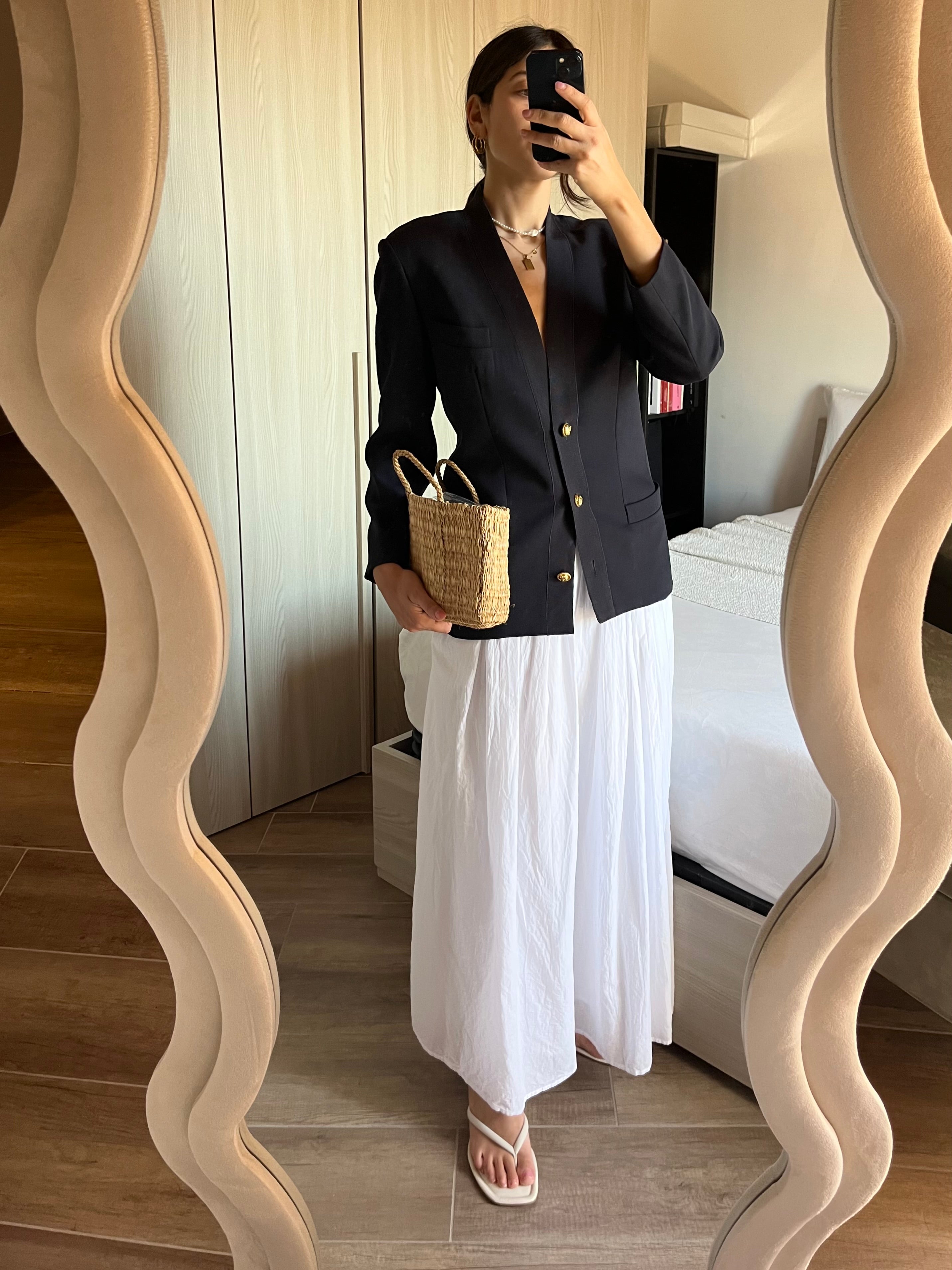 Blazer Archivio Salvatore Ferragamo blu Navy