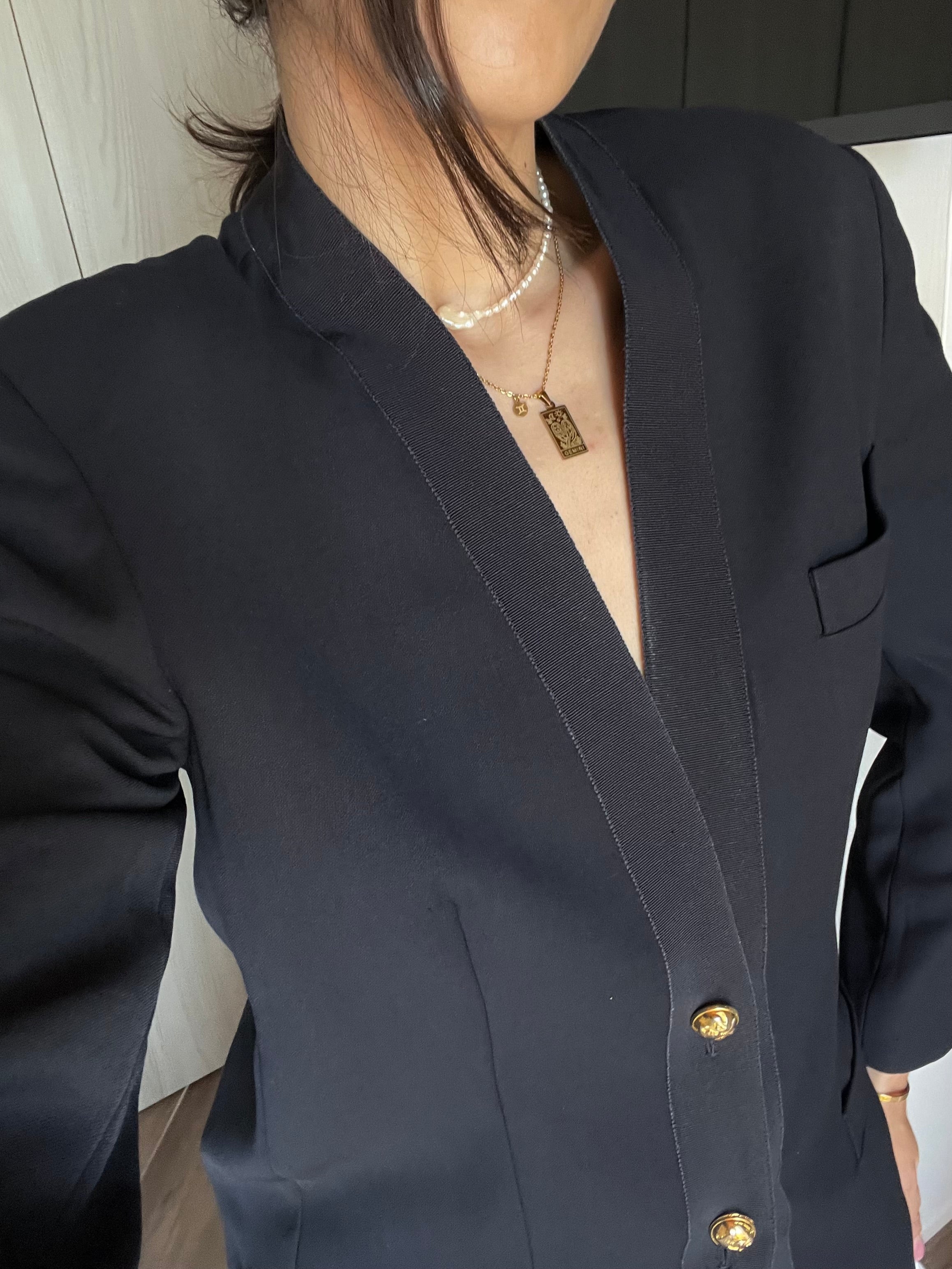 Blazer Archivio Salvatore Ferragamo blu Navy