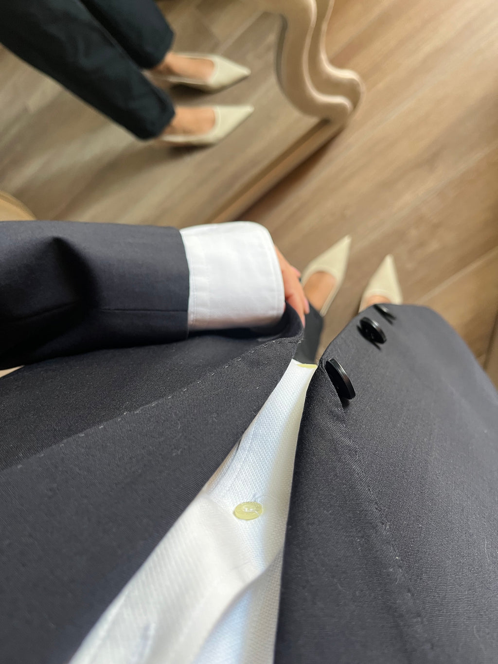 Blazer Sartoriale No Iron Made in Italy in Fresco Lana 120’s Navy Essential
