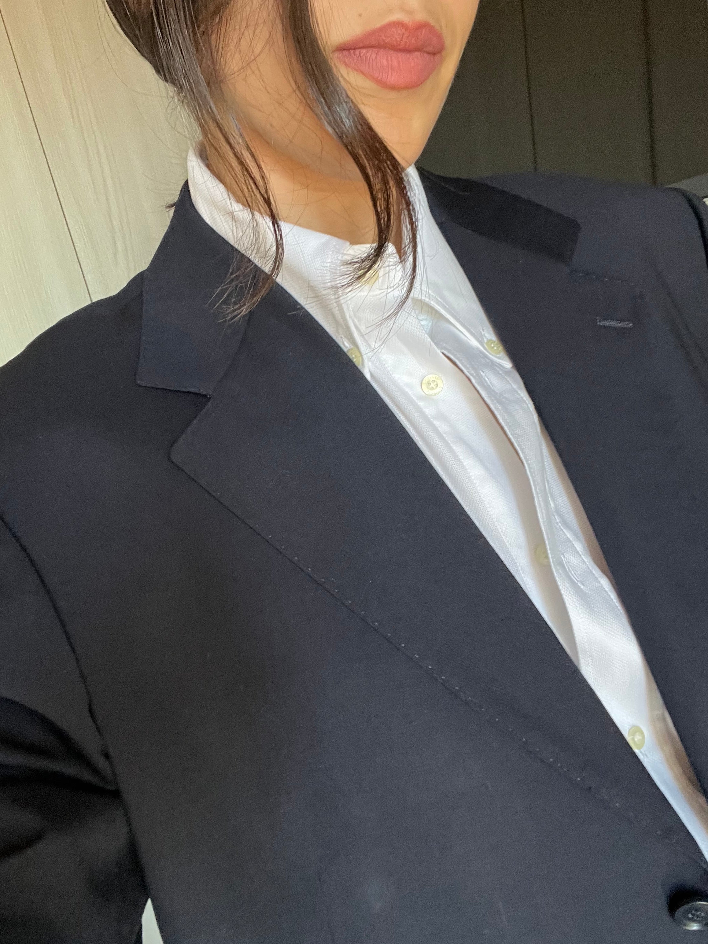 Blazer Sartoriale No Iron Made in Italy in Fresco Lana 120’s Navy Essential