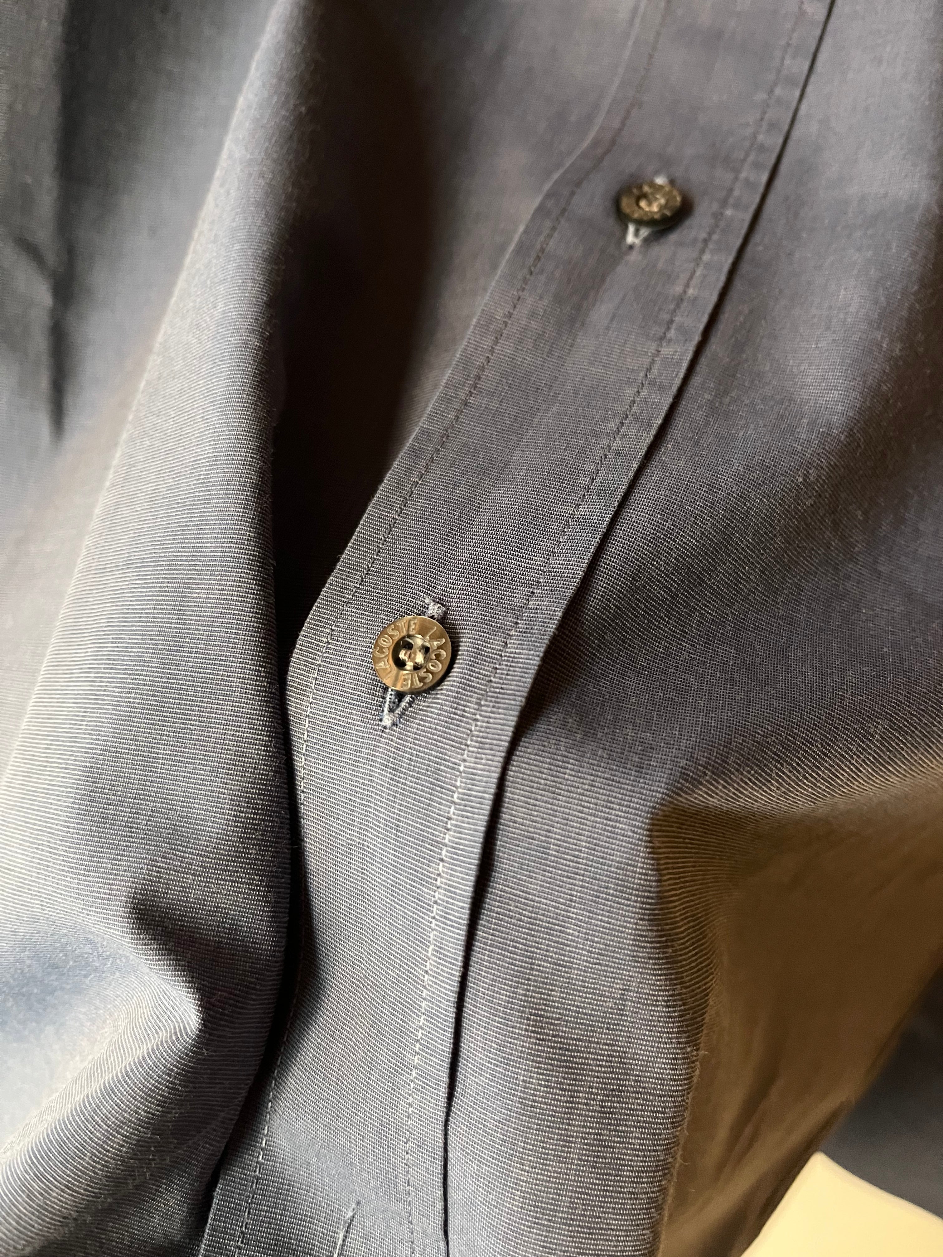 Camicia Lacoste in Cotone carta da zucchero