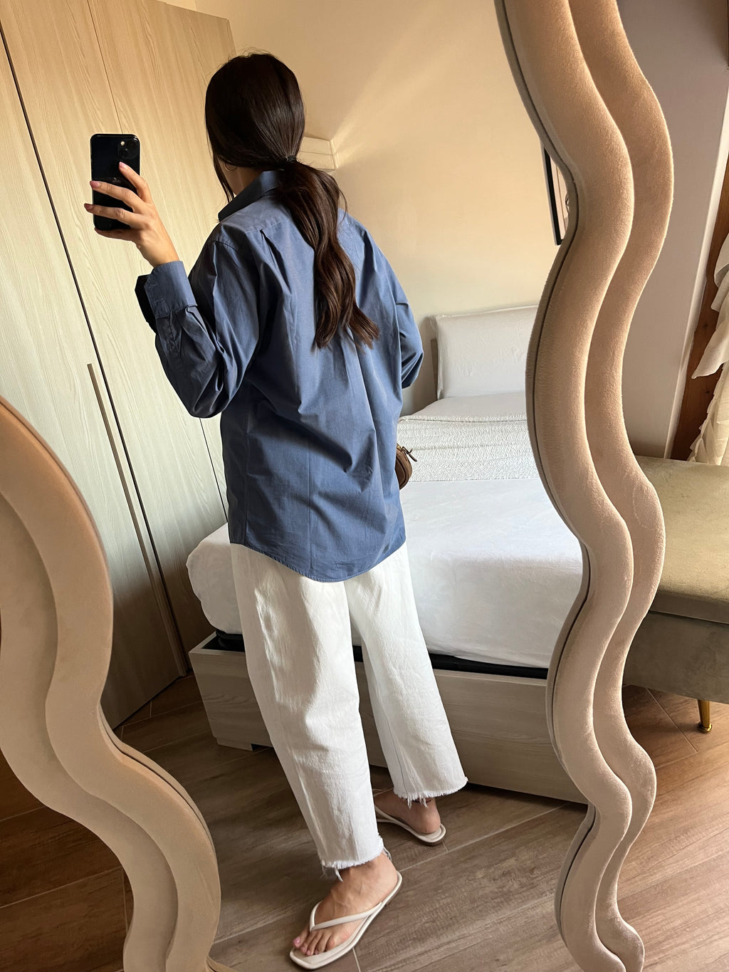 Camicia Lacoste in Cotone carta da zucchero