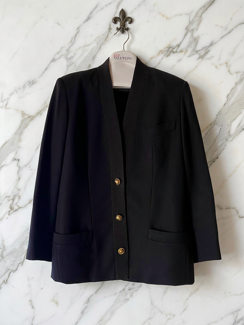 Blazer Archivio Salvatore Ferragamo blu Navy